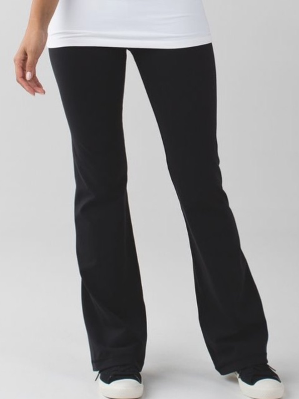 Lululemon Black Bootcut Groove Yoga Pant Flare Leggings